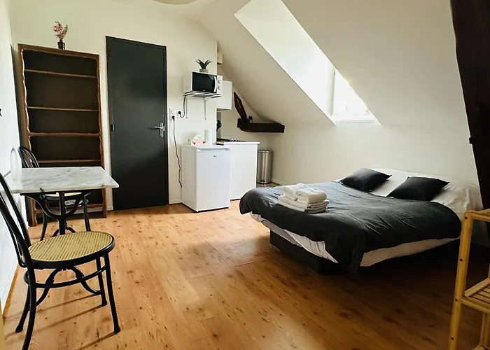 Studio 12 Proche Centre Ville Avec Wifi Parking Troyes